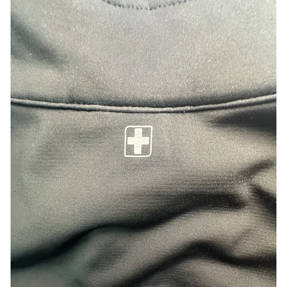 Swiss Tech Men's Jacket Black Size 2x Full Zip Long Sleeve Pockets